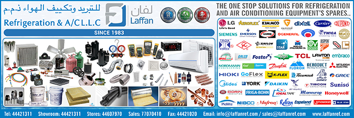 AIR CONDITIONING EQUIPMENT AND SYSTEMS LAFFAN REFRIGERATION & A/C CO WLL SUPPLIERS IN DOHA QATAR