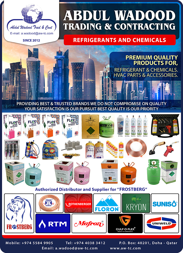 AIR CONDITIONING SUPPLIES & PARTS ABDUL WADOOD TRADING & CONTRACTING SUPPLIERS IN DOHA QATAR