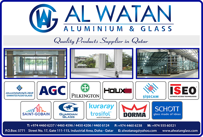 ALUMINIUM FABRICATORS AL WATAN ALUMINIUM & GLASS WLL SUPPLIERS IN DOHA QATAR CL1/2H