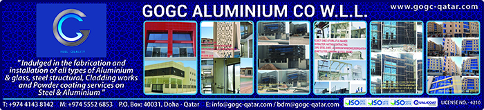 ALUMINIUM FABRICATORS GOGC ALUMINIUM CO WLL SUPPLIERS IN DOHA QATAR CLPL