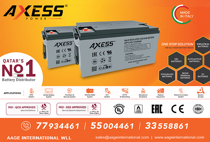 BATTERY SUPPLIERS AAGE TRADING & CONTRACTING WLL SUPPLIERS IN DOHA QATAR