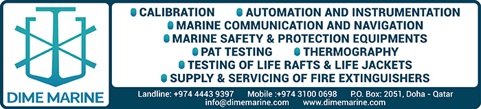 CALIBRATION SERVICES DIME MARINE SERVICES SUPPLIERS IN DOHA QATAR CLPL