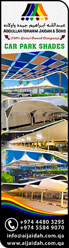 CAR PARK SHADES ABDULLAH IBRAHIM JAIDAH & SONS SUPPLIERS IN DOHA QATAR WSLBBA