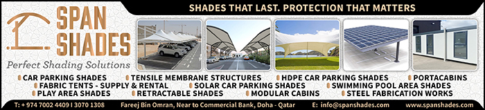 CAR PARK SHADES SPAN SHADES TRADING & CONTRACTING LLC SUPPLIERS IN DOHA QATAR CLPL