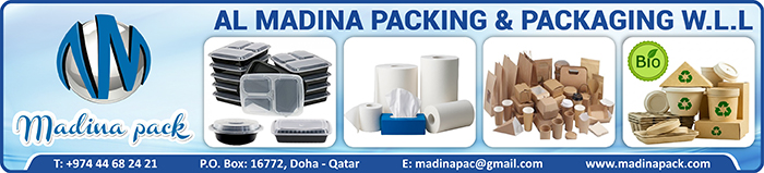 DISPOSABLE PRODUCTS AL MADINA PACKING & PACKAGING WLL SUPPLIERS IN DOHA QATAR