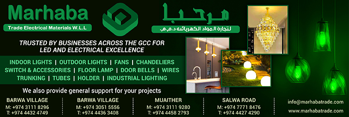 ELECTRICAL ACCESSORIES SUPPLIERS MARHABA TRADE ELECTRICAL MATERIALS WLL SUPPLIERS IN DOHA QATAR CL1/4H