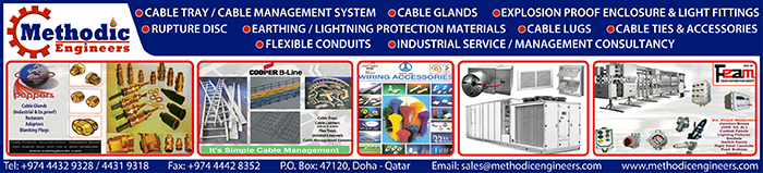 ELECTRICAL ACCESSORIES SUPPLIERS METHODIC ENGINEERS WLL SUPPLIERS IN DOHA QATAR CLPL