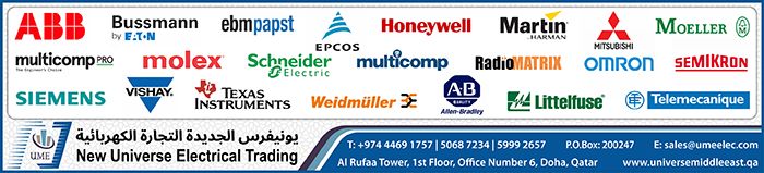 ELECTRICAL & AUTOMATION COMPONENTS NEW UNIVERSE ELECTRICAL TRADING WLL SUPPLIERS IN DOHA QATAR