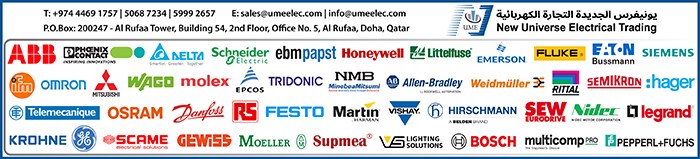 ELECTRICAL & AUTOMATION COMPONENTS NEW UNIVERSE ELECTRICAL TRADING WLL SUPPLIERS IN DOHA QATAR