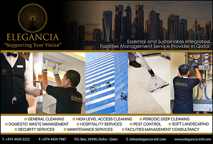 FACILITIES MANAGEMENT ELEGANCIA HOSPITALITY & FACILITY MANAGEMENT SERVICES  SUPPLIERS IN DOHA QATAR