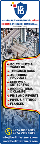 FASTENERS BERLIN FASTENERS TRADING WLL SUPPLIERS IN DOHA QATAR