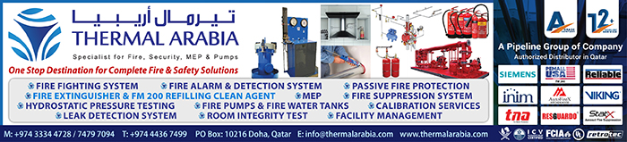 FIRE ALARM MAINTENANCE THERMAL ARABIA TRDG & CONTG CO WLL SUPPLIERS IN DOHA QATAR