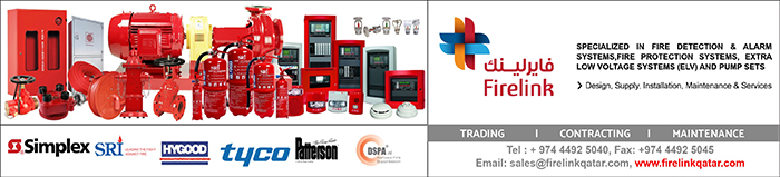 FIRE FIGHTING EQUIPMENT SUPPLIERS FIRELINK WLL SUPPLIERS IN DOHA QATAR CLPL