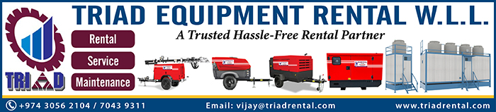 GENERATORS - HIRE TRIAD EQUIPMENT RENTAL SUPPLIERS IN DOHA QATAR
