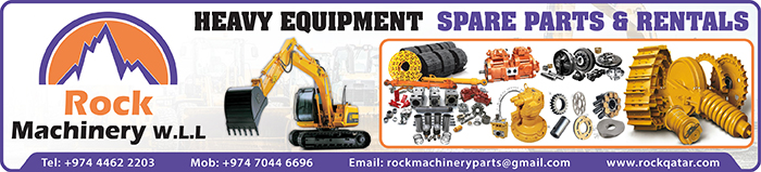 HEAVY EQUIPMENT SPARE PARTS ROCK MACHINERY WLL SUPPLIERS IN DOHA QATAR CLPL