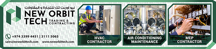 HVAC CONTRACTORS NEW ORBIT TECH TRADING & CONTRACTING SUPPLIERS IN DOHA QATAR CLPL
