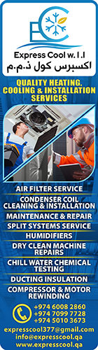 HVAC MAINTENANCE CONTRACTORS & SERVICES EXPRESS COOL WLL SUPPLIERS IN DOHA QATAR WSLBBA