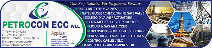 INDUSTRIAL EQUIPMENT AND SUPPLIES PETROCON ECC WLL SUPPLIERS IN DOHA QATAR CLPL