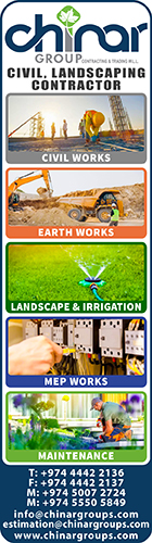 LANDSCAPING & IRRIGATION CHINAR GROUP CONTRACTING & TRADING WLL SUPPLIERS IN DOHA QATAR WSRBBA