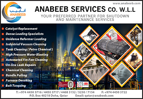OILFIELD CONTRACTORS & SERVICES ANABEEB SERVICES CO WLL SUPPLIERS IN DOHA QATAR CL2H