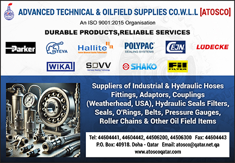 OILFIELD EQUIPMENT SUPPLIERS ADVANCED TECHNICAL & OILFIELD SUPPLIES CO WLL ( ATOSCO ) SUPPLIERS IN DOHA QATAR CL2H