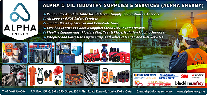 OILFIELD EQUIPMENT SUPPLIERS ALPHA Q OIL INDUSTRY SUPPLIES & SERVICES (ALPHA ENERGY) SUPPLIERS IN DOHA QATAR CL3H