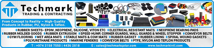 RUBBER & RUBBER PRODUCTS TECHMARK TRADING & CONTRACTING WLL SUPPLIERS IN DOHA QATAR