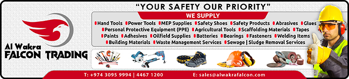 SAFETY EQUIPMENT AND CLOTHING AL WAKRA FALCON TRADING SUPPLIERS IN DOHA QATAR CLPL