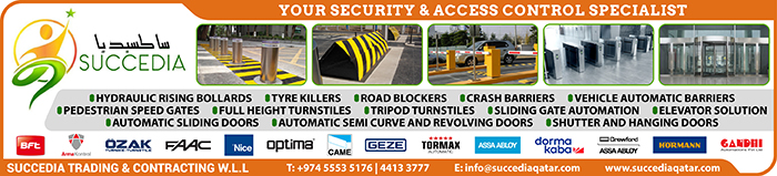 SECURITY & ACCESS CONTROL SUCCEDIA TRADING & CONTRACTING WLL  SUPPLIERS IN DOHA QATAR