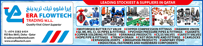 VALVES & ACTUATORS ERA FLOWTECH TRADING SUPPLIERS IN DOHA QATAR CLPL