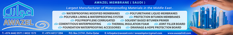 WATERPROOFING MATERIALS AWAZEL INTERNATIONAL QATAR  CO LLC SUPPLIERS IN DOHA QATAR WSTBBA